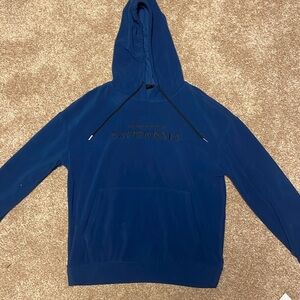 SHEIN EZwear  West Coast Hooded Long Sleeve Sweatshirt